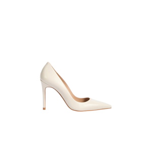 L.K. Bennett New Fern Ecru Nappa Leather Courts